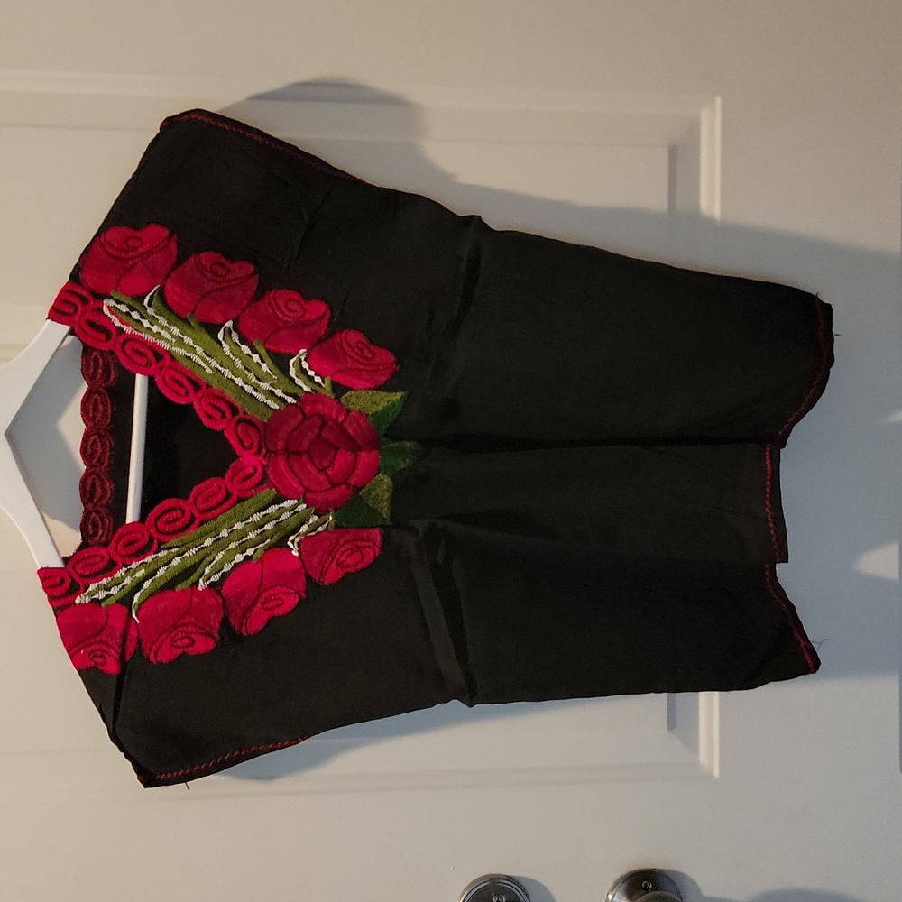 Embroidered brand new without tags, blouse.